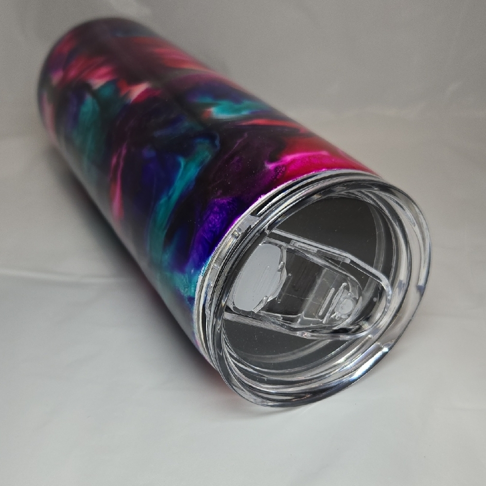 25oz Vibrant Swirl Tumbler - Glow - Picture 5 of 6
